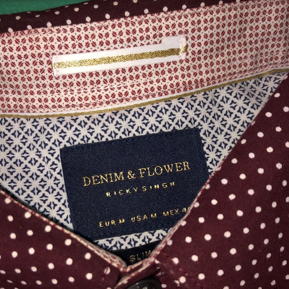 Denim & Flower Ricky Singh button down - Picture 2 of 2